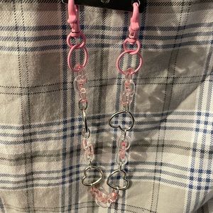 Metal <3 Pink Chain